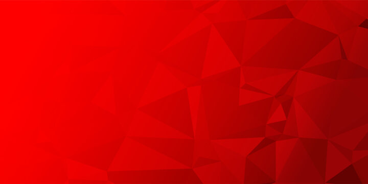 Light red polygonal illustration, which consist of triangles. Triangular design for your business. Creative geometric background in Origami style with gradient.