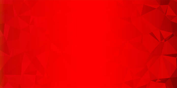 Light red polygonal illustration, which consist of triangles. Triangular design for your business. Creative geometric background in Origami style with gradient.