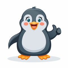 Obraz premium Niedlicher Pinguin