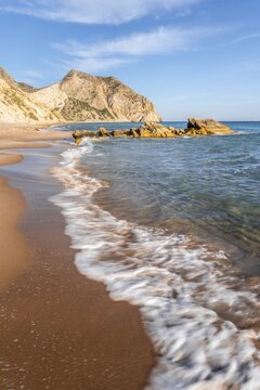 Coast at Paradise Beach, Beach and Turquoise Sea, Kos, Dodecanese, Greece