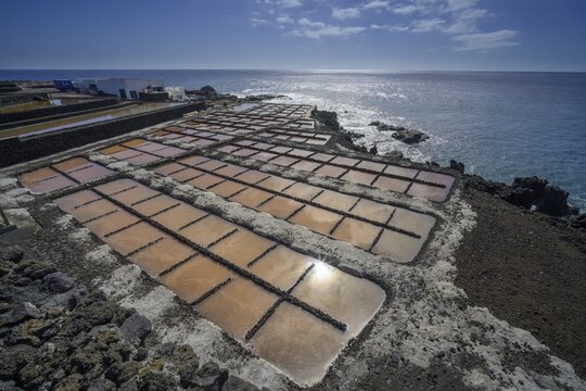 Saltworks of, Fuencaliente, La Palma, Spain