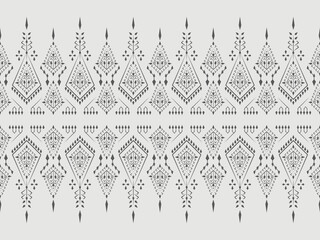 geometric ethnic vintage batik wallpaper seamless pattern motif classic modern fashion element art © ornamen