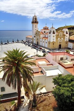 Basilica de Nuestra Senora de Candelaria, Sanctuary, Candelaria, Tenerife, Canary Islands, Spain