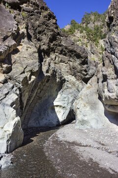 Stream, Caldera de Taburiente National Park, La Palma, Canary Islands, Spain