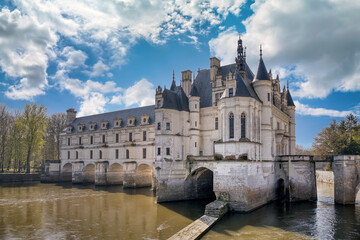 Fototapeta premium The Château de Chenonceau, also known as the 