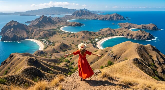Experience the breathtaking beauty of Padar Island, a paradise of stunning vistas and natural wonders, perfect for adventurous explorers and nature lovers seeking unforgettable memories