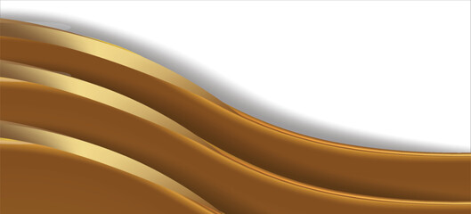 Fototapeta premium Luxury Gray and Gold Background with Gold Lines and Paper Cut Style. Premium Gray and Gold Background for Awards. vector