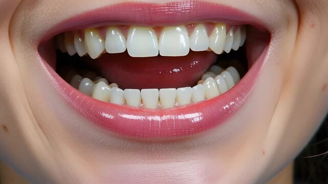 Gingival Macro Glow - 3D Medical Visualization, Cinematic Anatomical Render, Microscopic Background