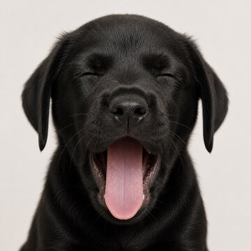 black labrador puppy