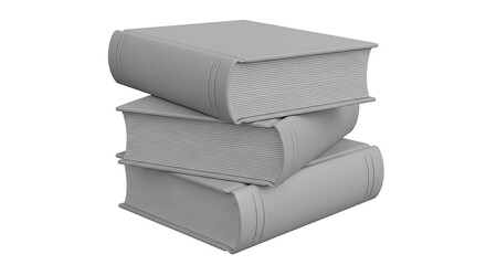 Fototapeta premium Stacked white mattresses with quilted surface and fabric handles, view