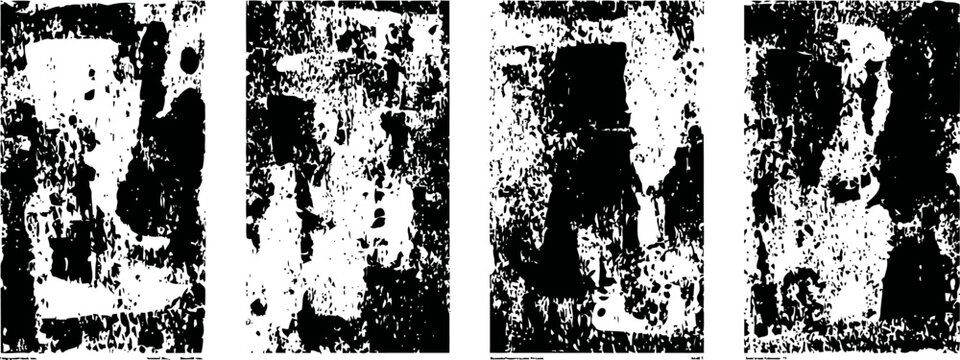 abstract black white grunge texture with distressed rough noise pattern and worn vintage