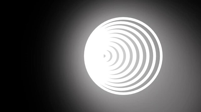 Digital frequency wave signal animation showing audio spectrum, sound vibration, and data transmission visuals. Seamless loop abstract background for music, communication, and futuristic tech designs.