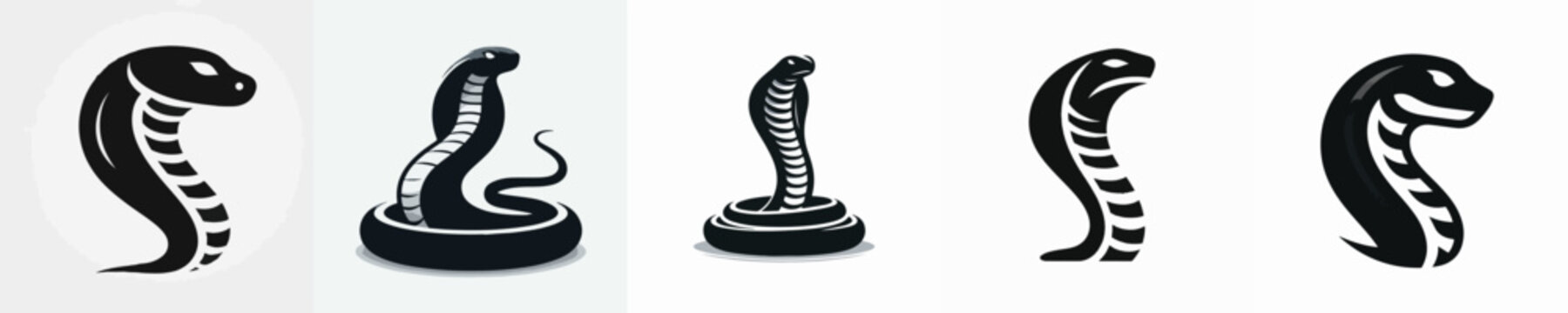 Snake Silhouette Vector Illustration