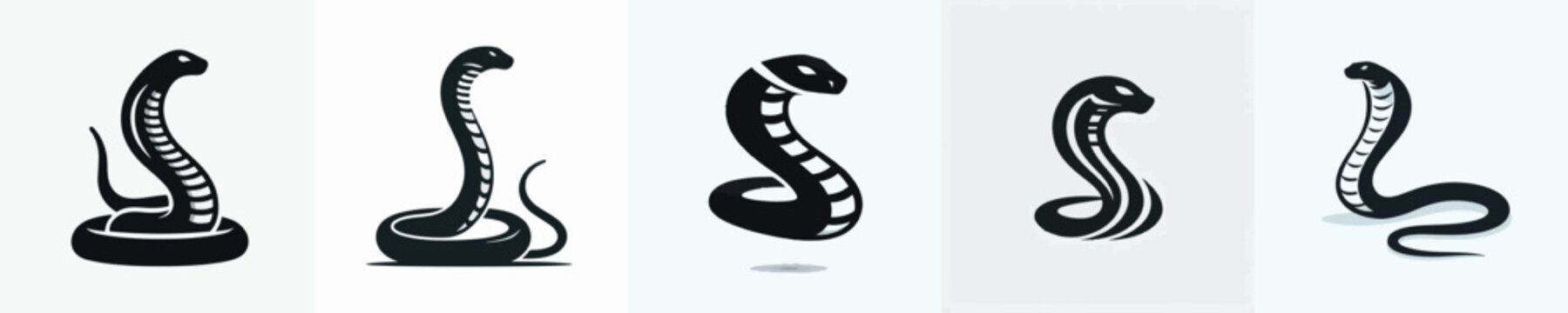 Snake Silhouette Vector Illustration