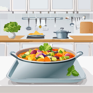 Frische Gem&uuml;sesuppe