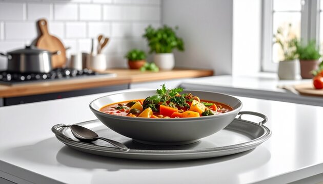 Frische Gem&uuml;sesuppe