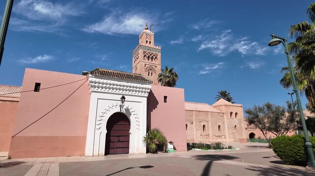 Koutoubia Mosque in Marrakech, Morocco &ndash; Historic Moroccan Landmark &ndash; May 5, 2026