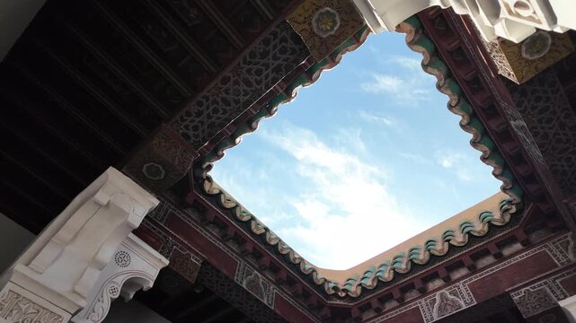 M&eacute;dersa Ben Youssef, Marrakech, Morocco &ndash; Historic Islamic Architecture &ndash; May 5, 2026