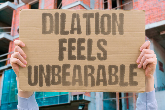 "Dilation Feels Unbearable" The intensity of cervical dilation pain during labor is routinely underprepared for by expectant mothers. DILATION. CERVICAL. PAIN. LABOR. PREPARE.