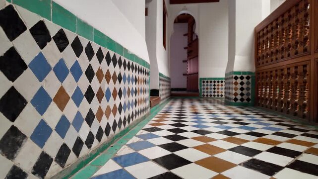 M&eacute;dersa Ben Youssef, Marrakech, Morocco &ndash; Historic Islamic Architecture &ndash; May 5, 2026