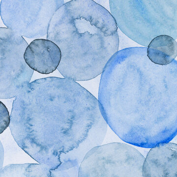Shades of blue circles backdrop