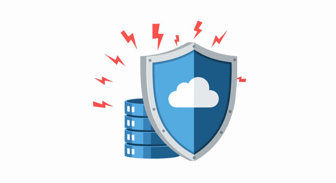 Secure Cloud Computing and Data Protection: Server Storage Protected by Shield from Cyber Attacks