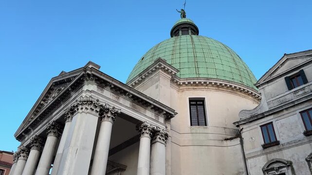 Chiesa di San Simeon Piccolo Venice Grand Neoclassical Church Exterior