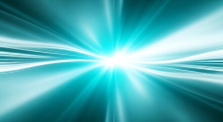 Fototapeta premium Vibrant Gradient Glow Background with Dynamic Light Rays