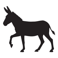 Fototapeta premium horse silhouette vector