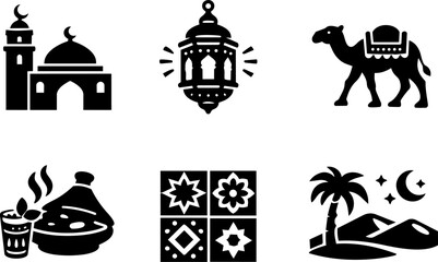 Naklejka premium Morocco line icon. Vector