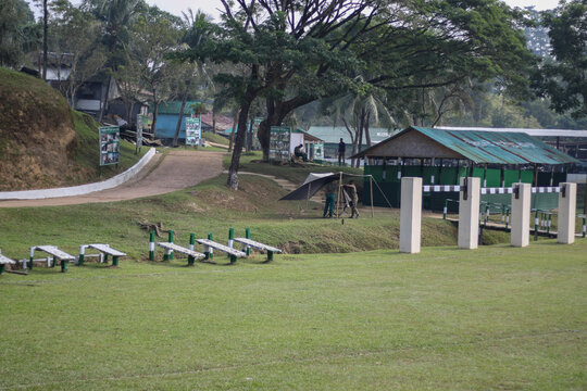 BGB Cantonment grounds in Sajek, Chittagong, Bangladesh