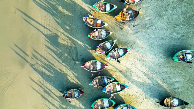 Colourful Fishing Boat, Cox's Bazar, Bangladesh