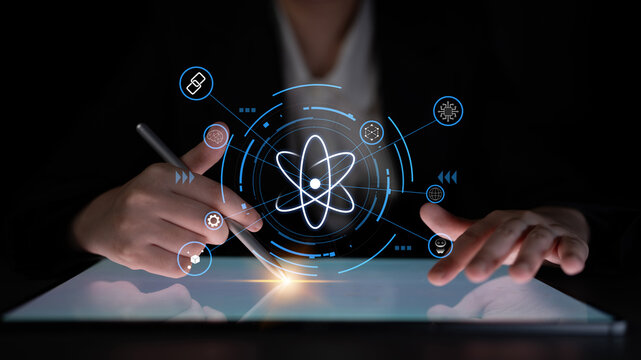 The quantum technology ecosystem as the core of future innovations. Quantum science will power advancements in AI, blockchain, and robotics. Motif