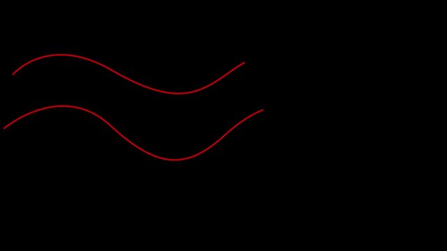 Abstract red wave motion background, with subtle animation, motion animation