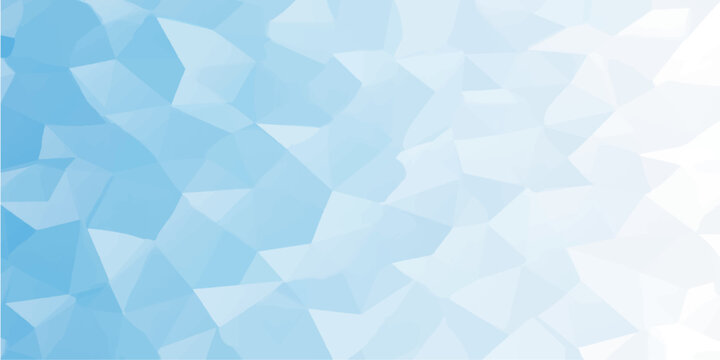 Abstract blue geometric vector pattern featuring a seamless triangle mosaic and gradient diamond shapes for a modern technology style wallpaper