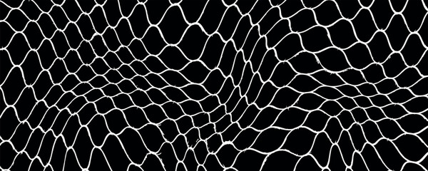 Mesh texture for fishing nets. Seamless pattern for sportswear or soccer goal, volleyball net, basketball hoop. vector © Febyola