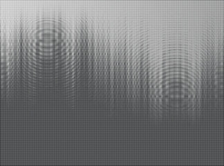 Fototapeta premium Vertical Line Halftone Dot Gradient Vector Background
