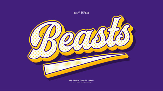 Beast editable text text effect basketball hoodie text style