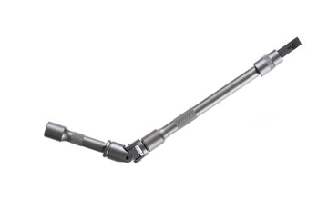 Fototapeta premium Socket wrench isolated on the white background