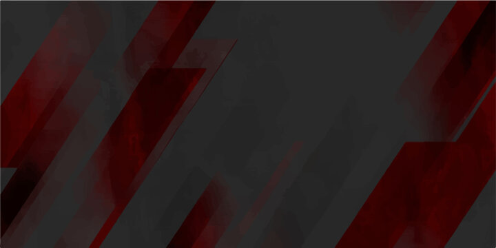 Futuristic red and black abstract background featuring a laser motion design with light vector lines and a creative geometric pattern illustration