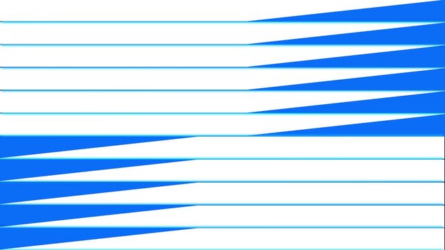 White blue transition background clean horizontal panels, cyan glow edges, sharp diagonal tabs, empty space. news videos, sports graphics, corporate titles, lower thirds, broadcast screens, overlays.