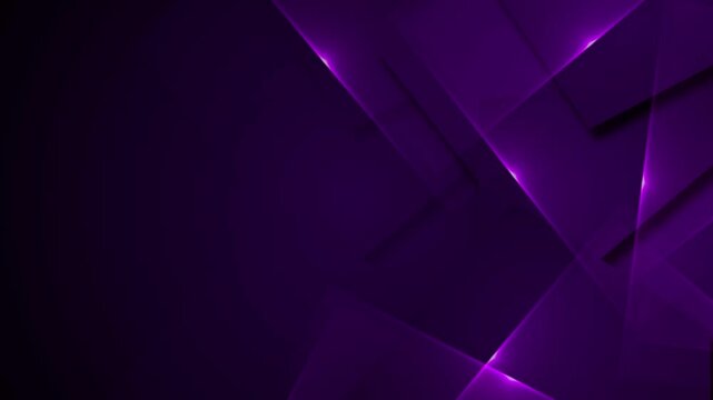 Purple abstract geometric background layered shapes, highlights, modern diagonal depth. motion graphics, tech intros, title screens, music corporate presentations, luxury promos, digital overlays.