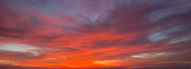 Fototapeta premium Sky off the coast of the island of Bonaire
