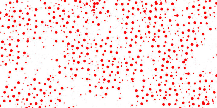 Abstract red pixel pattern with small square shapes