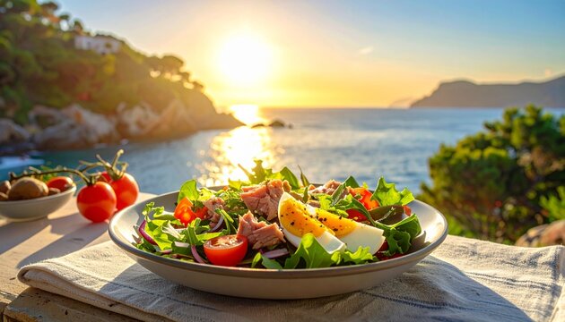 Frankreich &ndash; Salade Ni&ccedil;oise
