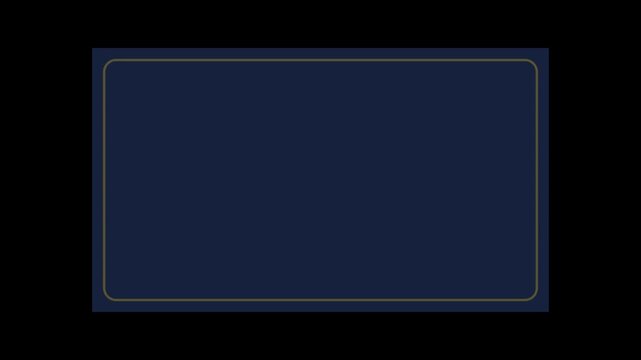 Big reveal typography animation displayed within a sleek dark blue frame features dynamic motion graphics design perfect for high impact corporate marketing intros in this short high quality clip