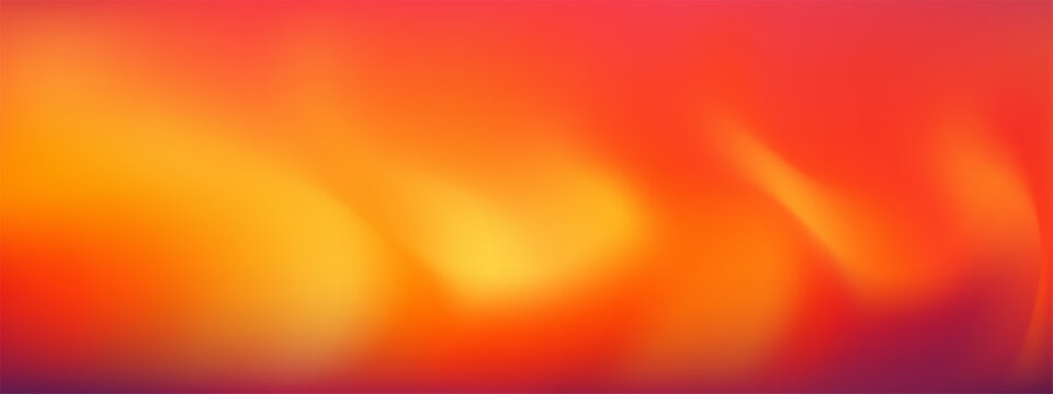 Abstract fire gradient bg with soft transitions from red to yellow creating a vivid and energetic color background. This bg fire gradient glows warmly.