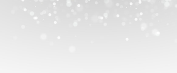 Naklejka premium Bokeh light glowing sparkle glitter abstract background transparent overlay dust shimmer shine festive glow bright magic star dust effect elegant soft blur particles png vector illustration