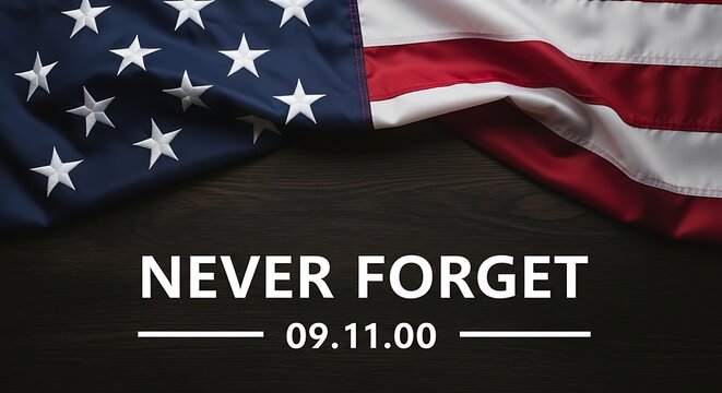 Remembering 9 11 patriotic american flag image for flag day 4th of july