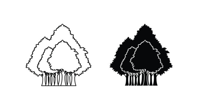 Two black and white illustrations of ancient stone arrowheads or spear points